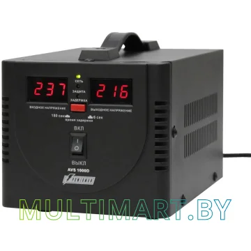 Стабилизатор напряжения Powerman AVS 1000D Black